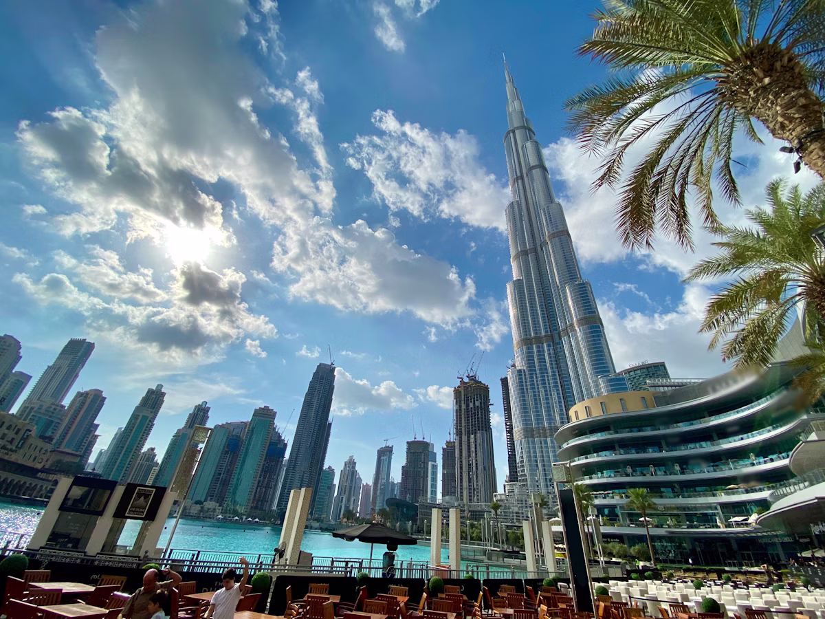 Waterfront residential towers in Dubai relevant to a Dubai property exit strategy