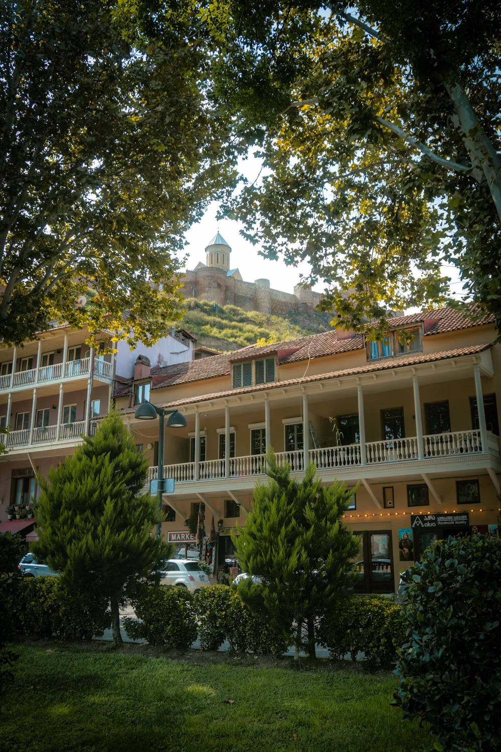 Historic Old Town Tbilisi architecture relevant to Tbilisi real estate investment considerations
